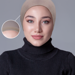 Açık Vizon Dikişsiz Kaymayan Bone (Likralı) Açık Vizon Dikişsiz Kaymayan Bone (Likralı)