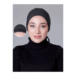 Koyu Gri Dikişsiz Kaymayan Bone