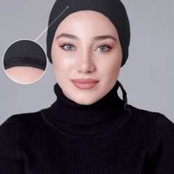 Koyu Gri Dikişsiz Kaymayan Bone