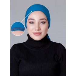 Mavi Dikişsiz Kaymayan Bone (Likralı) Mavi Dikişsiz Kaymayan Bone (Likralı)