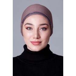 Vizon Dikişsiz Kaymayan Bone (Likralı)