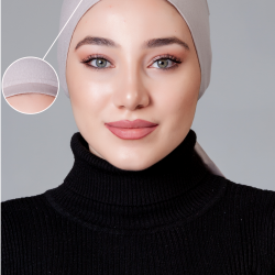 Açık Vizon Dikişsiz Kaymayan Bone Açık Vizon Dikişsiz Kaymayan Bone