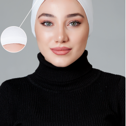 Beyaz Dikişsiz Kaymayan Bone Beyaz Dikişsiz Kaymayan Bone