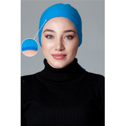 Mavi Dikişsiz Kaymayan Bone