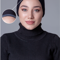 Siyah Dikişsiz Kaymayan Bone Siyah Dikişsiz Kaymayan Bone