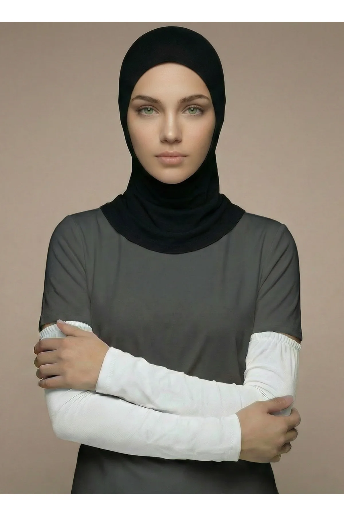 Tesettür Beyaz Kolluk küçük görüntüsü