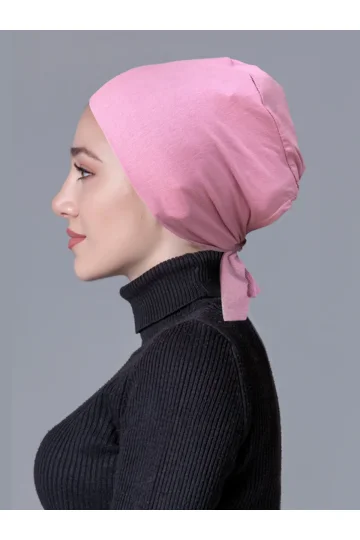 Pembe Likralı Kaymayan Bone