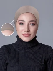 Vizon Dikişsiz Kaymayan Bone (Likralı)
