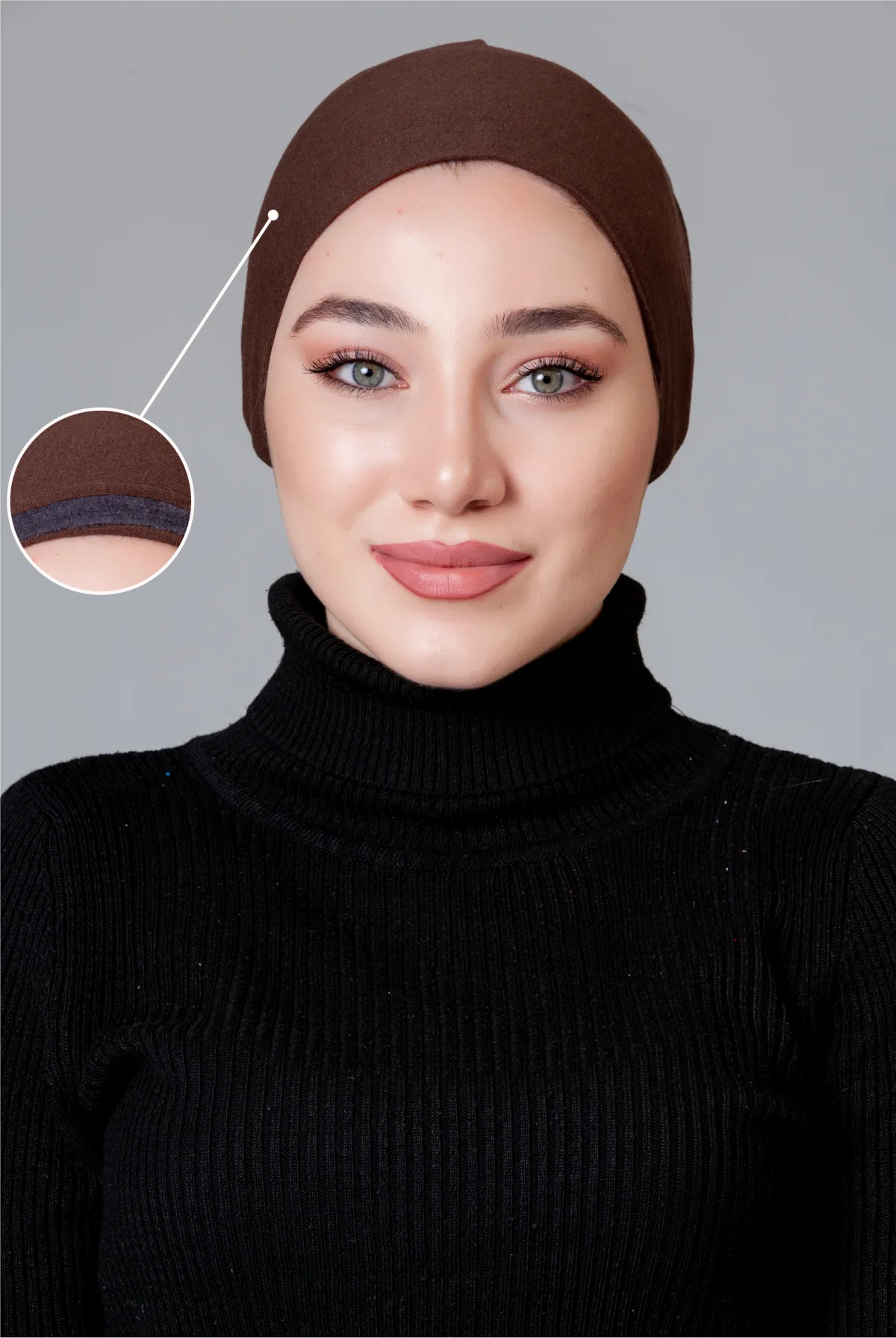Kahverengi Dikişsiz Kaymayan Bone