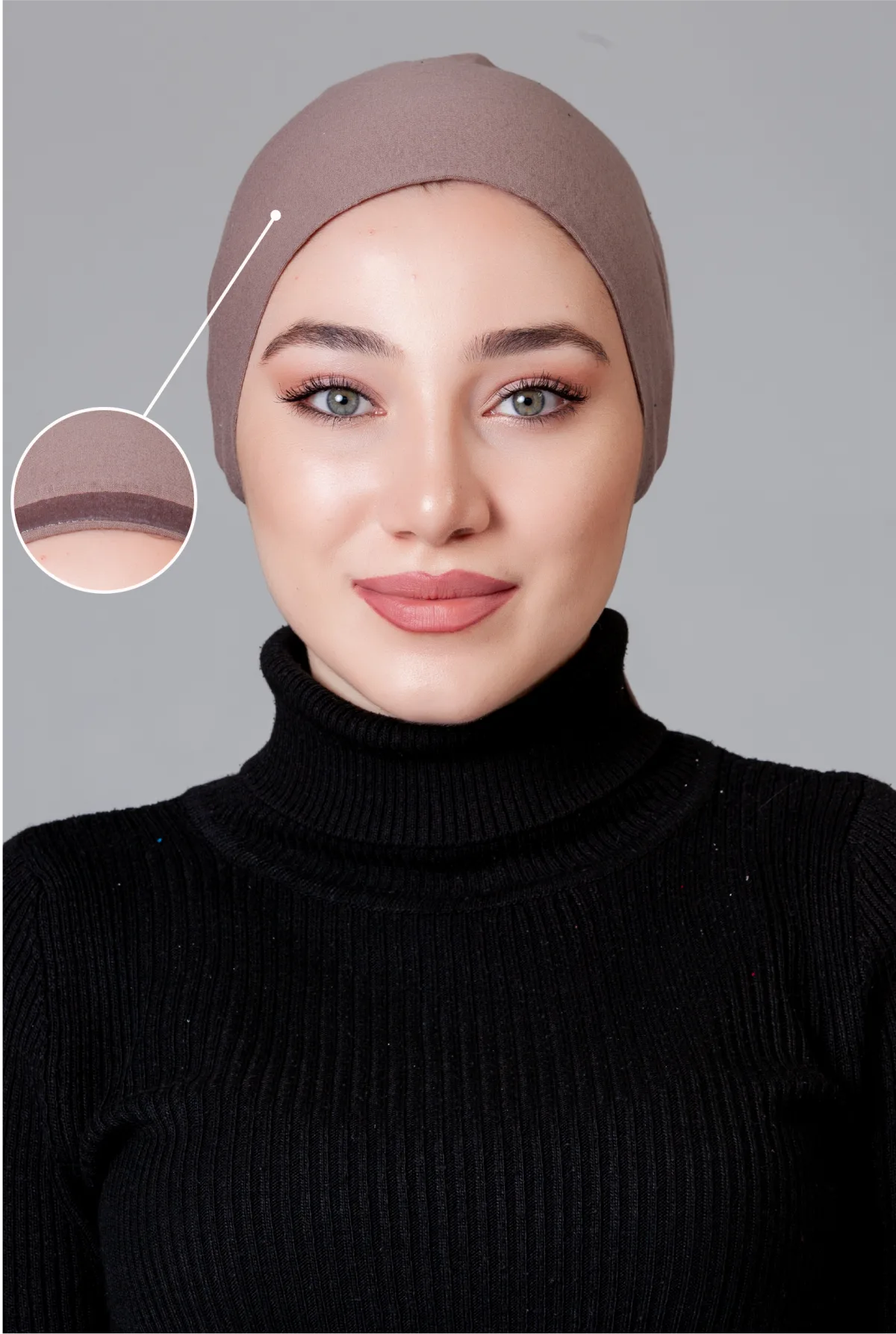Vizon Dikişsiz Kaymayan Bone küçük görüntüsü